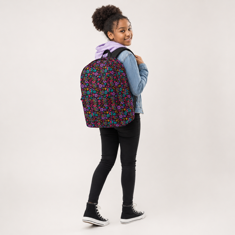 Divinely Designed by God Premium All-Over Print Backpack