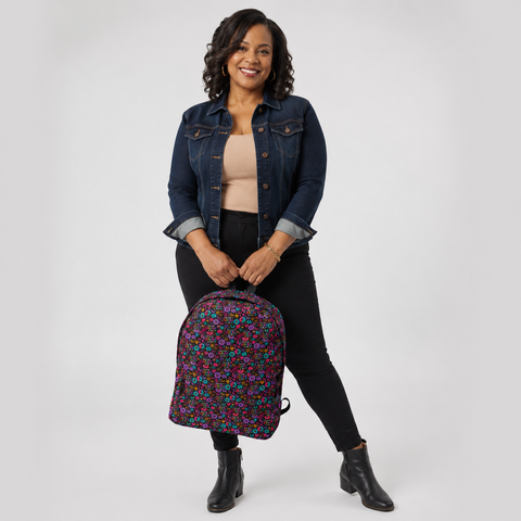Divinely Designed by God Premium All-Over Print Backpack