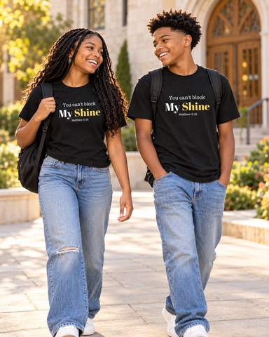 You Can't Block My Shine - Teen Short Sleeve T-Shirt