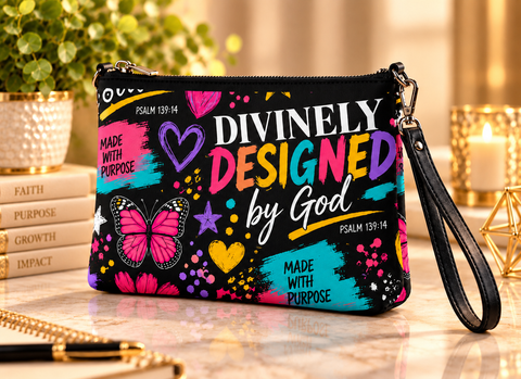 Divinely Designed by God Premium Crossbody Bag