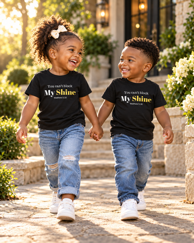 You Can't Block My Shine - Toddler Short Sleeve Tee