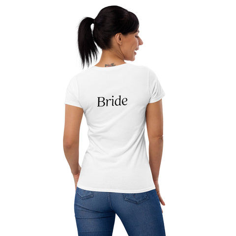 DDBG for Him - Bride's Slim Fit T-Shirt (White)