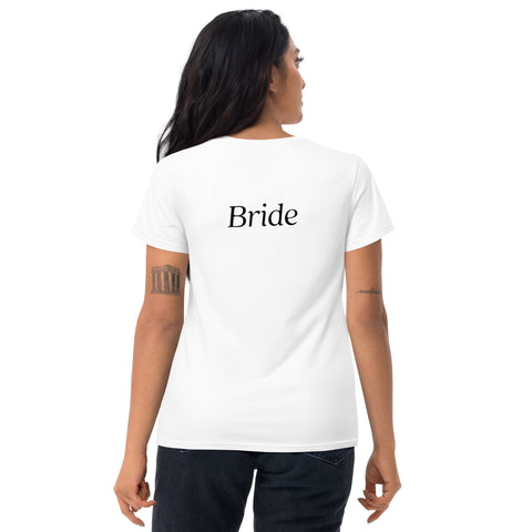 DDBG for Him - Bride's Slim Fit T-Shirt (White)