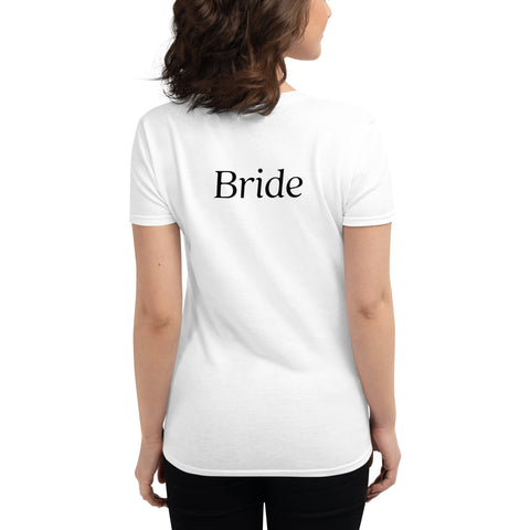 DDBG for Him - Bride's Slim Fit T-Shirt (White)