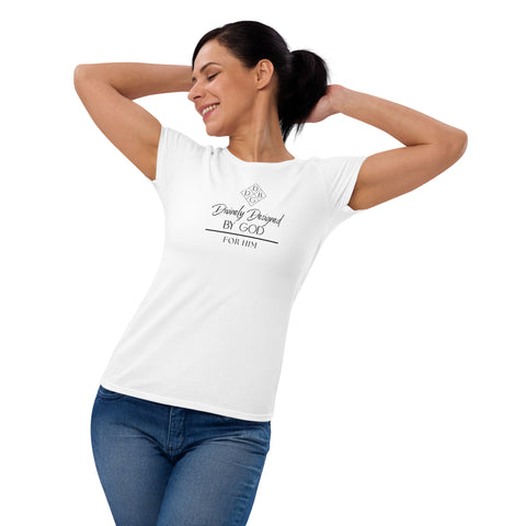 DDBG for Him - Bride's Slim Fit T-Shirt (White)